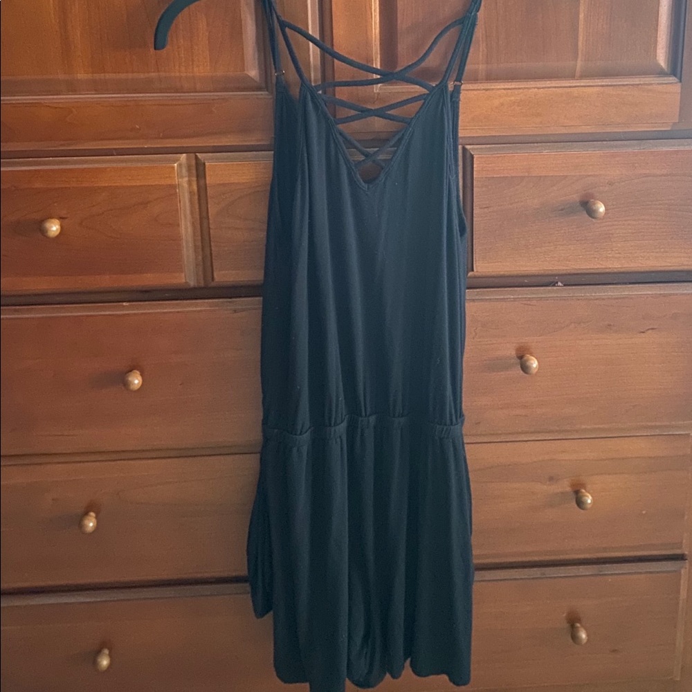 American eagle black romper